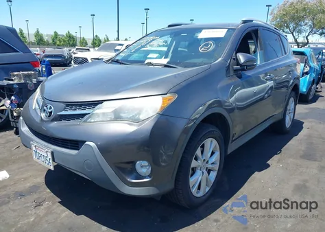 2014 Toyota Rav4 Limited from USA, damaged, VIN 2T3YFREV3EW114569